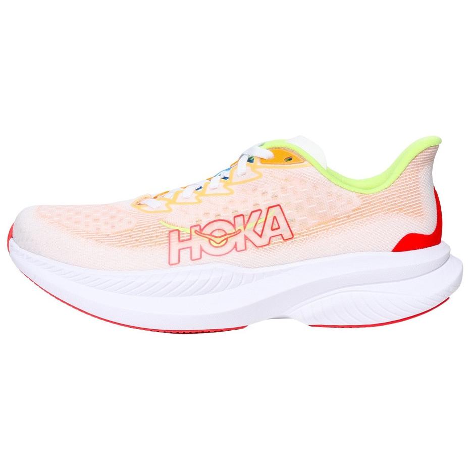 HOKA ONE ONE Mach 6 White Solar Flare
