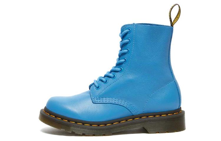 Dr. Martens 1460 Pascal Virginia Martin Boots Blue Women's