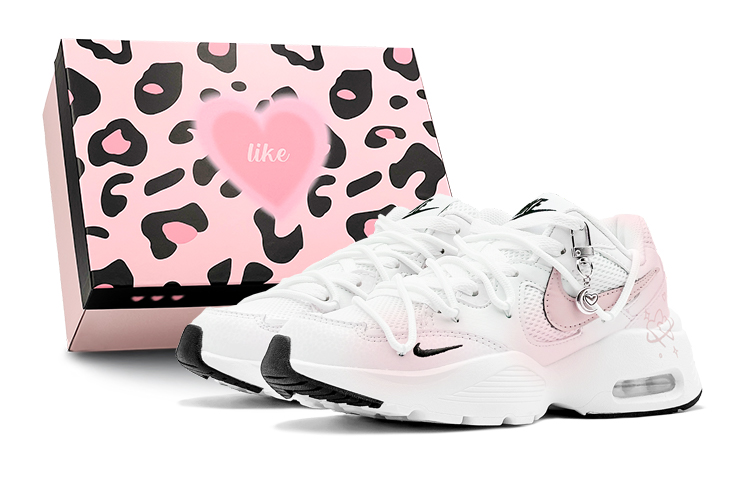 Nike Air Max Fusion Low-Top Casual Shoes Women's Pink White
