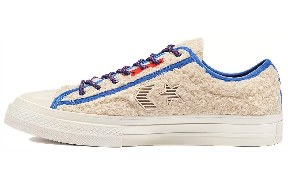 Converse Star Player Ox Retro Sherpa White Swan