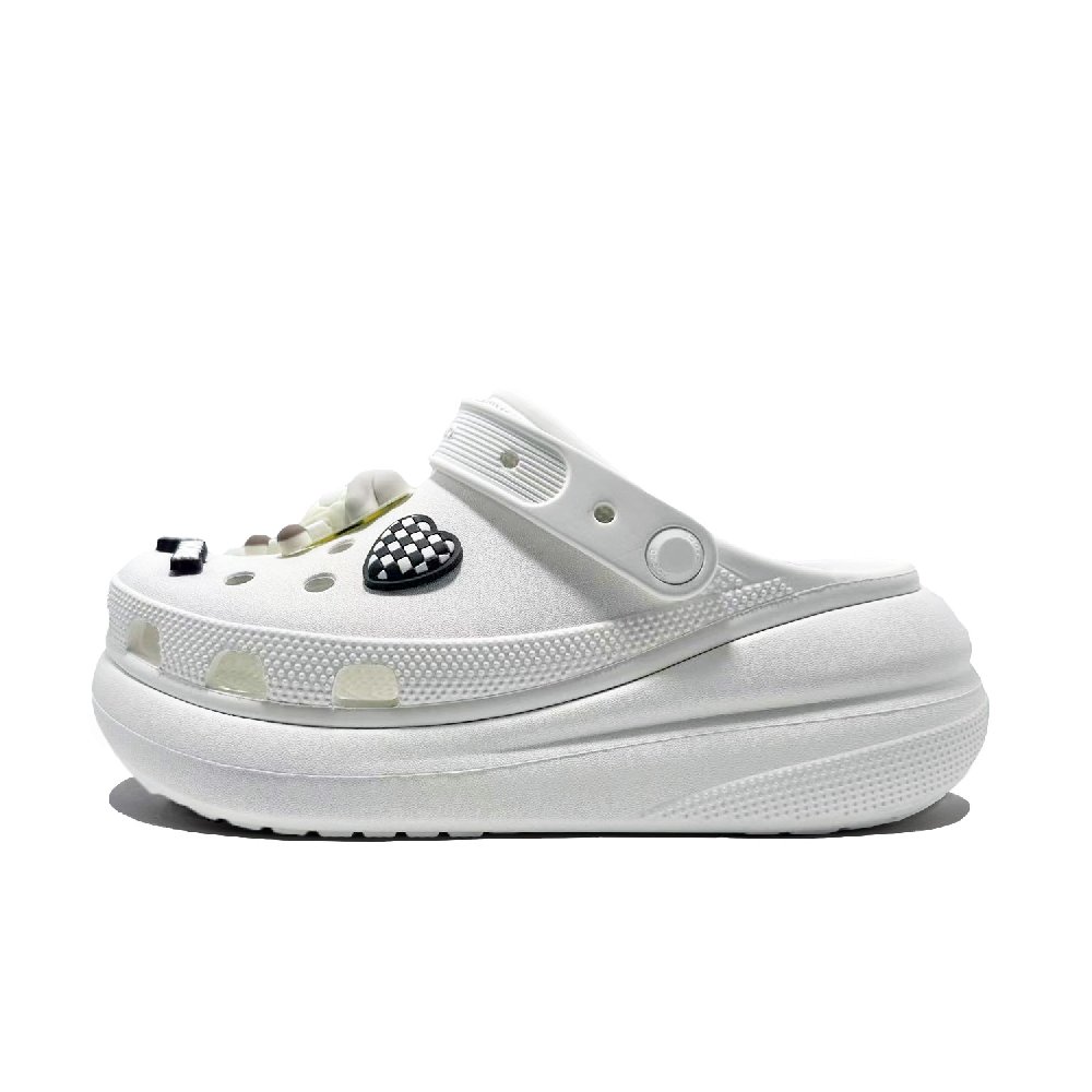 Crocs Crush Clog Two Tone Ball Clogs Unisex White