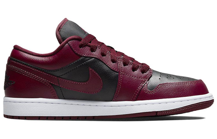 Jordan 1 Low Black Dark Beetroot Women's купить в интернет-магазине Yoocart с быстрой доставкой по России.