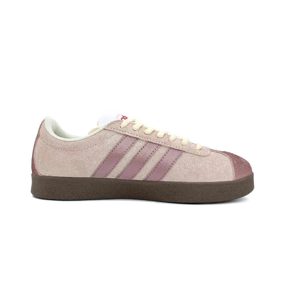 Adidas Neo VL Court 2.0 Cappuccino Wear-resistant And Lightweight Low-Top Skateboard Shoes Unisex Pastel Pink