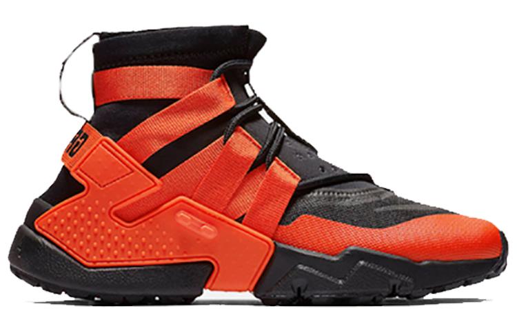 Nike Air Huarache Gripp Black Team Orange купить в интернет-магазине Yoocart с быстрой доставкой по России.
