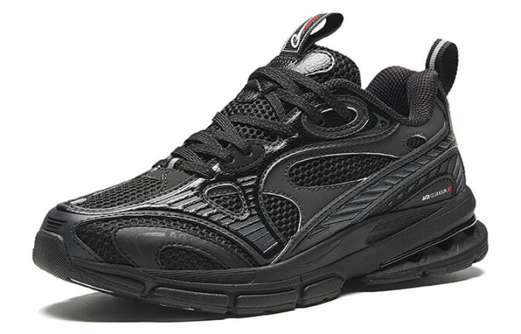 Anta Anta Champion All Weather Series Cushioned Slip-Resistant Low-Top Running Shoes Women's Black