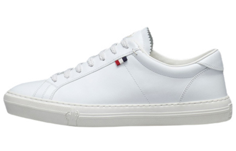 Moncler Low top Skateboard Shoes Women's White