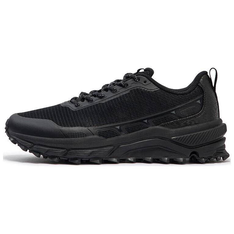 361° Abrasion Resistant Low Top Running Shoes Men's Black