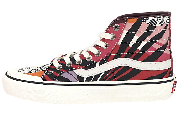 Vans SK8 Hi Sf Multicolor Red White Orange