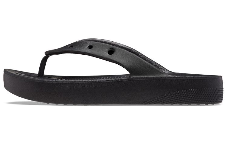 Crocs Classic Platform Flip 'Black' Women's