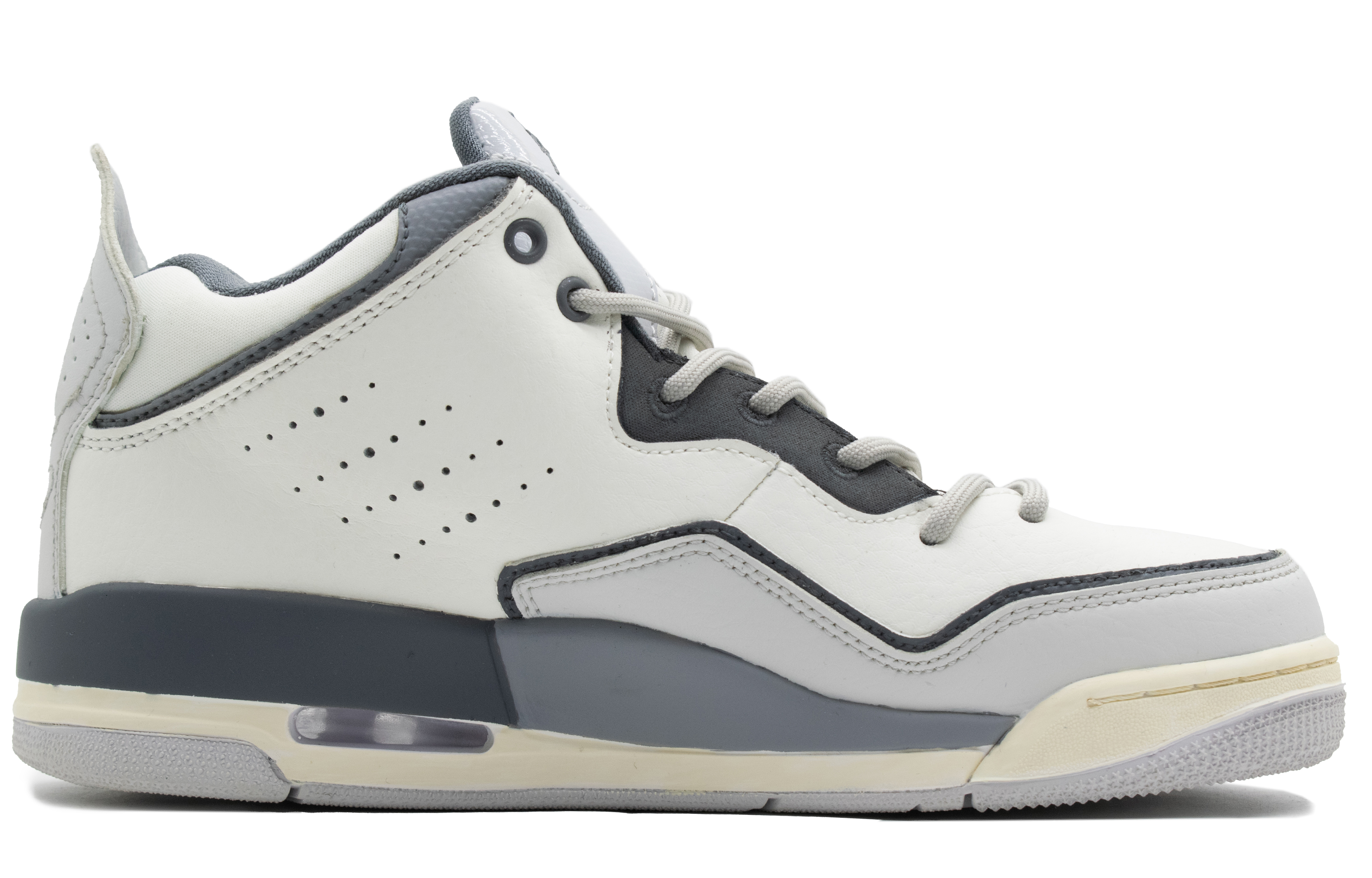 Jordan Courtside 23 Route WS Mid Top Vintage Basketball Shoes Men's Light Gray купить в интернет-магазине Yoocart с быстрой доставкой по России.