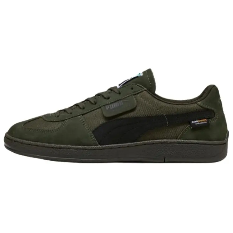 PUMA Superteam Low top German Army Trainers Unisex Green Black
