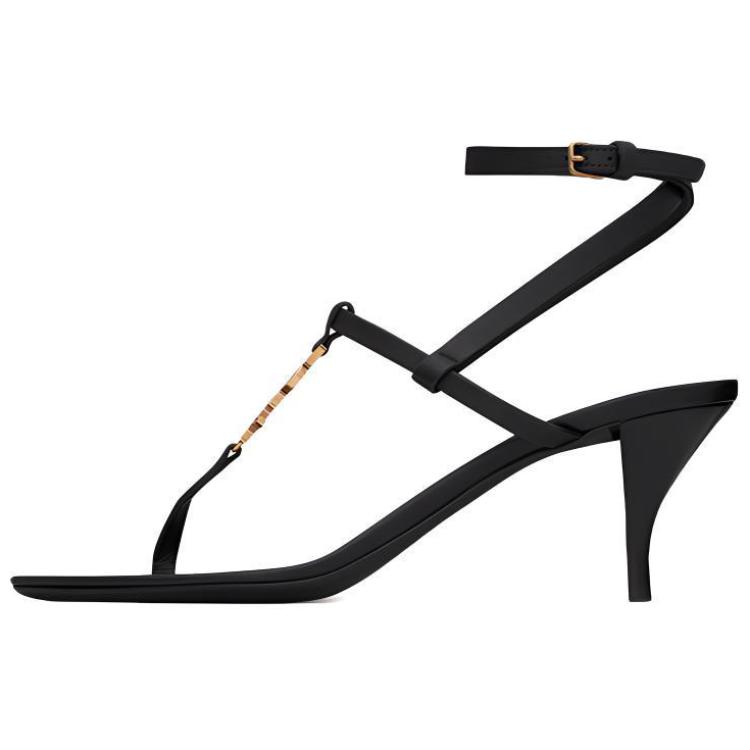 SAINT LAURENT Cassandre Open Toe Sandals Women's