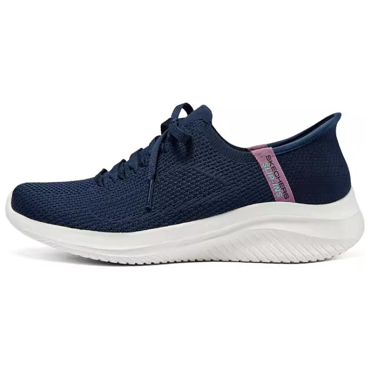 Skechers Sport Breathable Support Low-Top Casual Shoes Women's Navy