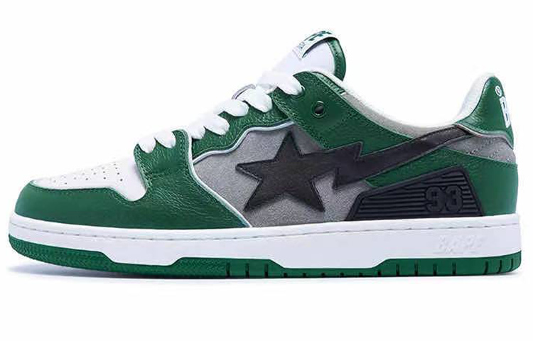 A BATHING APE® SK8 STA #1 M2 "Green" Sneakers