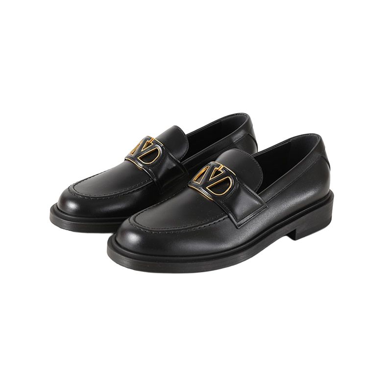 Valentino GARAVANI Loafers 3cm Women's Black