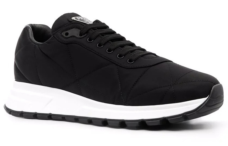 PRADA Casual Shoes Men's Low top Black купить в интернет-магазине Yoocart с быстрой доставкой по России.