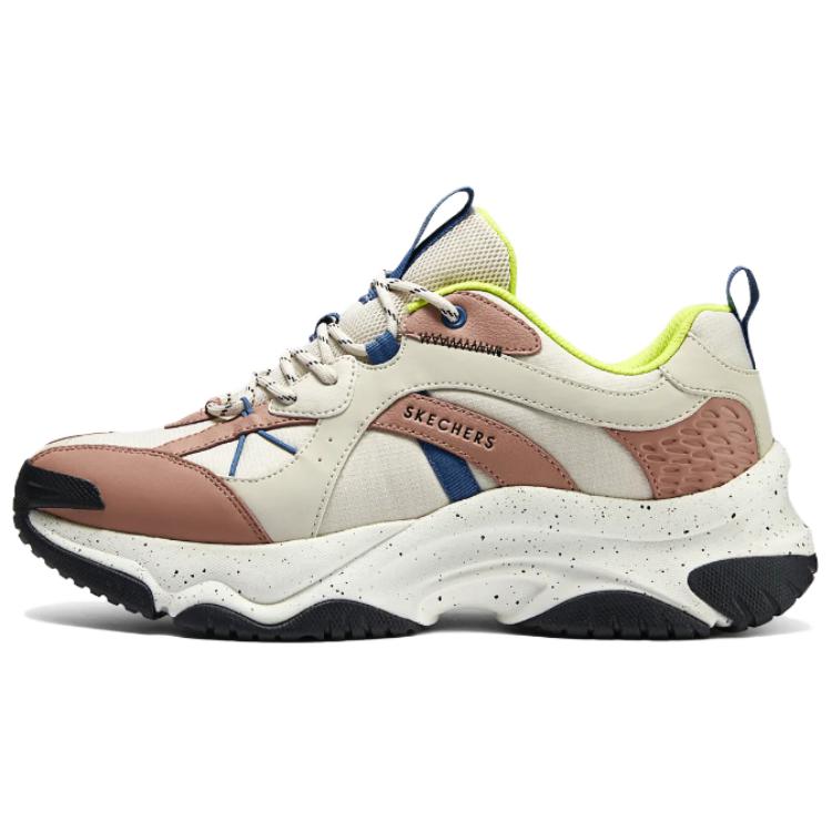 Skechers Street Low Top Running Shoes Men's White Brown