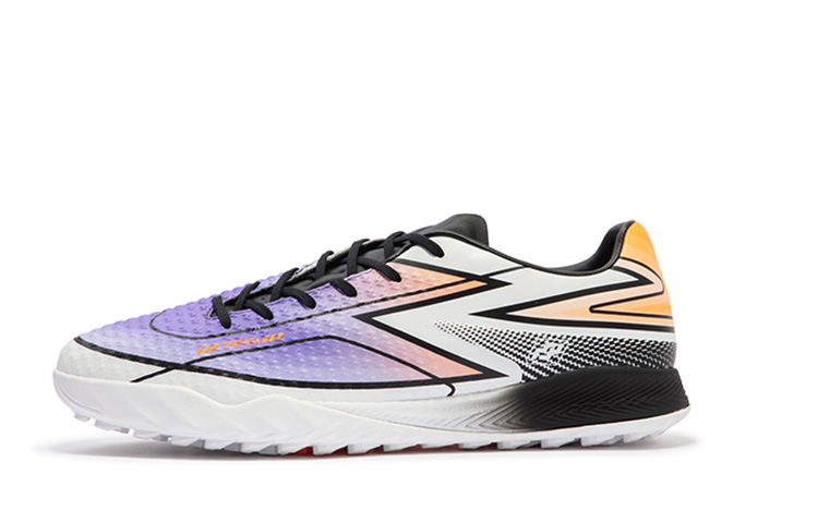 361° Soccer Shoes Unisex Low-Top Purple Orange White
