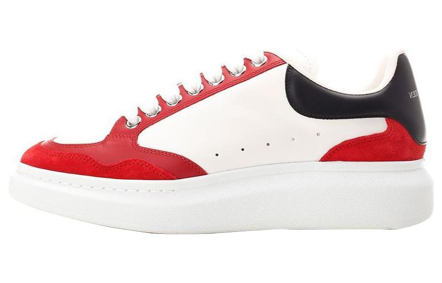Alexander McQueen Casual Shoes Men Low-Top White/Red