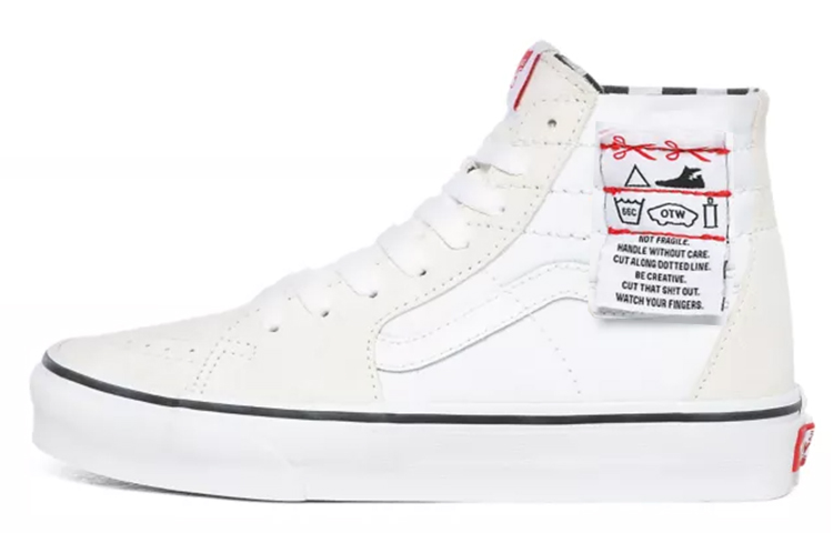 Sk8 Vans-Hi Tapered 'DIY - White'