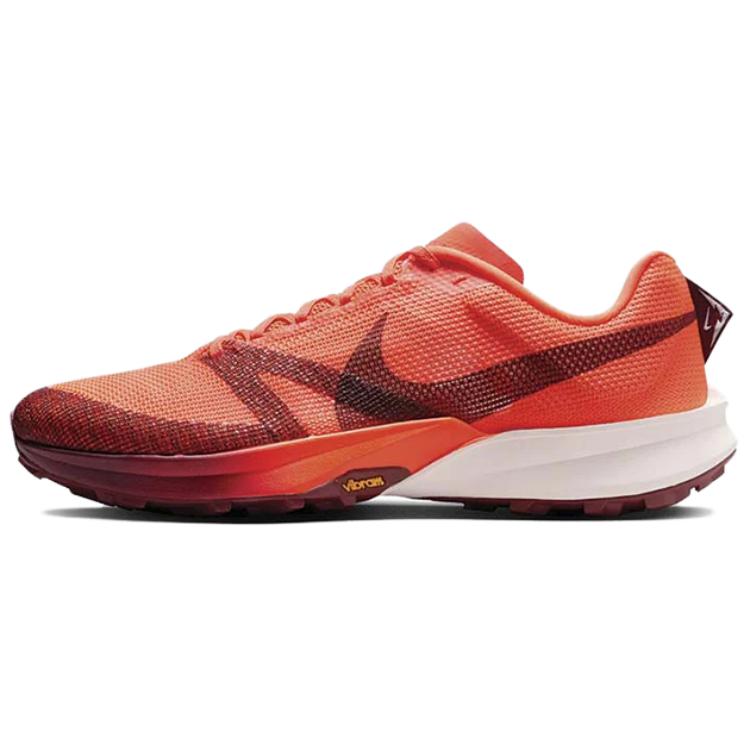 Nike Abrasion Resistant Low Top Running Shoes Men's Orange