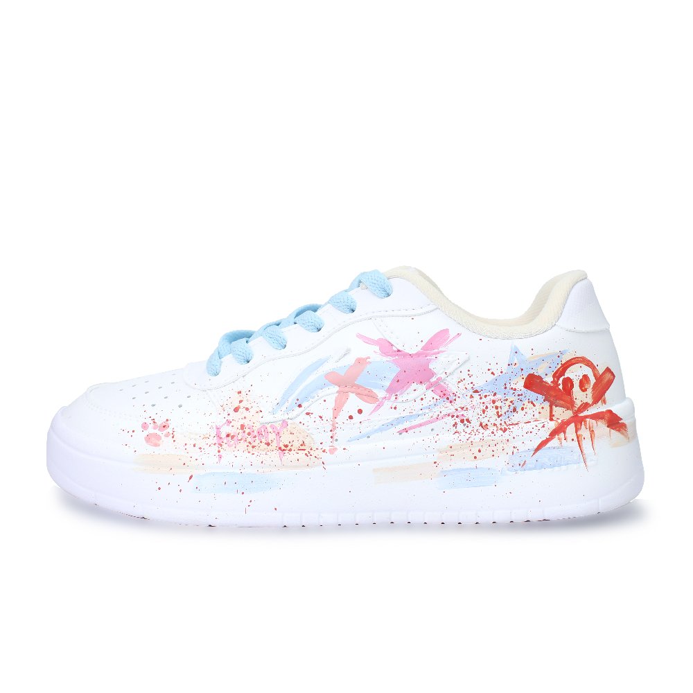 LiNing Pontoon Boats Abrasion Resistant Breathable Low Top Skateboard Shoes Unisex White Blue Pink Red