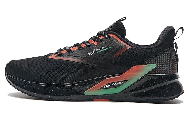 361° Low Top Running Shoes Men's Black Orange