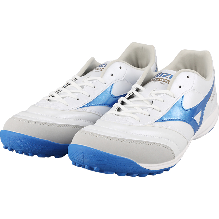 Mizuno Cushioning Soccer Shoes Unisex White Blue