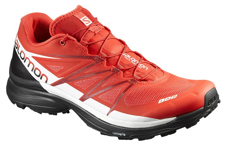 SALOMON XT-Wings Anti-Slip Wear-Resistant Low-Top Trail Running Running Shoes Unisex Red