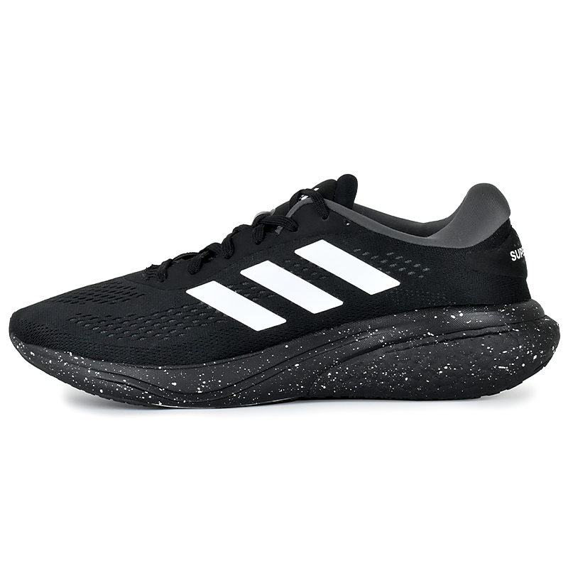 Adidas Supernova 2 Cushioning Lightweight Low top Running Shoes Men's Black White