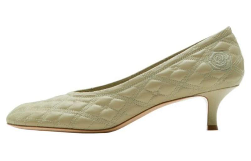 Burberry EKD Baby 45mm Leather Pumps