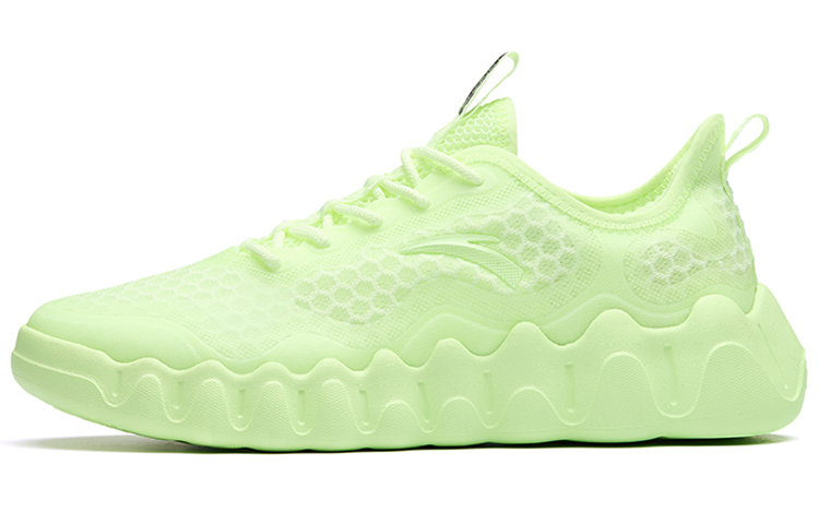 Anta Outdoor Collection Cushioning Anti-Slip Wear-Resistant Breathability Low-Top Casual Shoes Men's Green