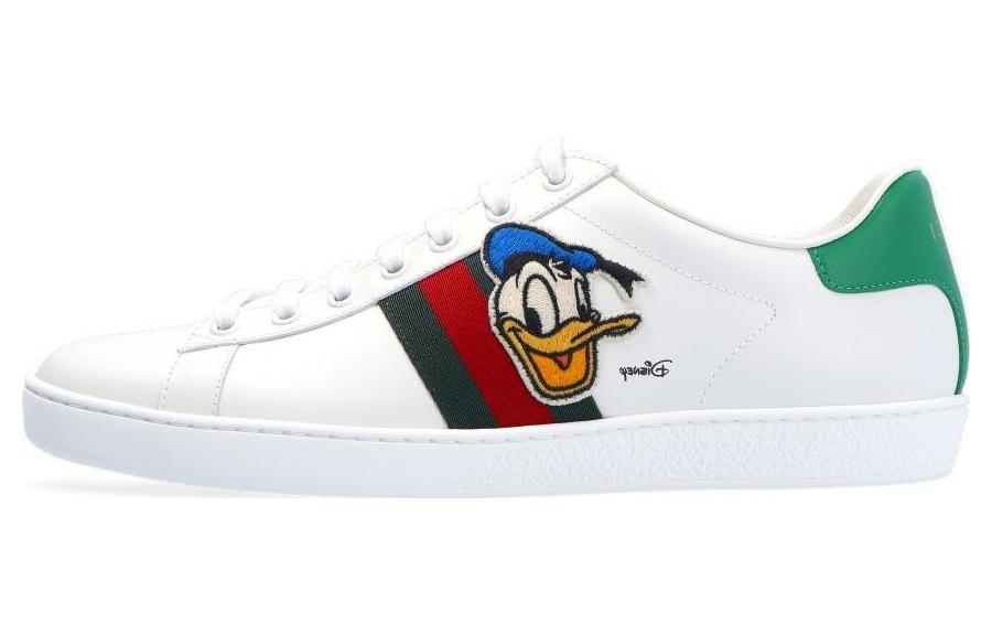 GUCCI X Disney Ace "Donald Duck Patch" Shoes