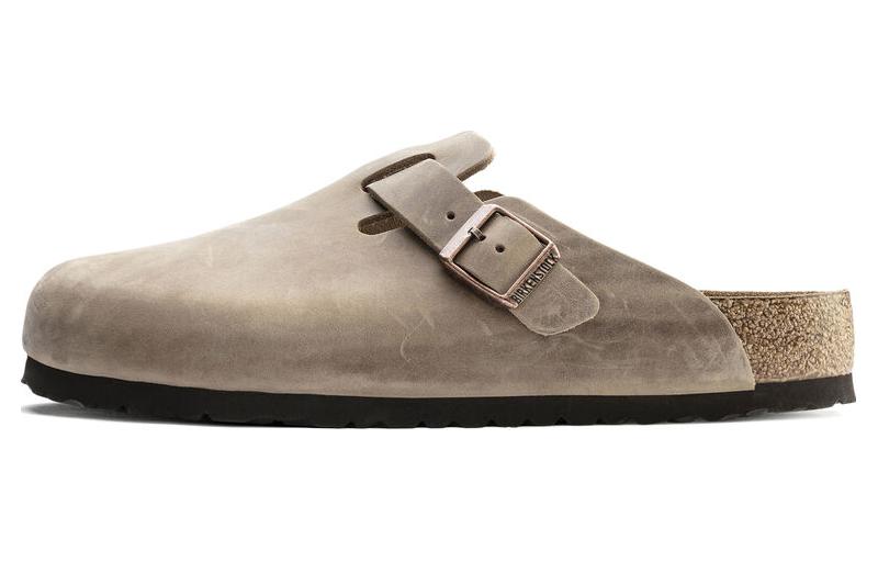 Boston Birkenstock Soft Footbed Oiled Leather 'Tobacco Brown'