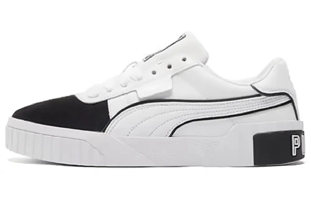 PUMA Cali Skate Shoes 'White Black' Women's