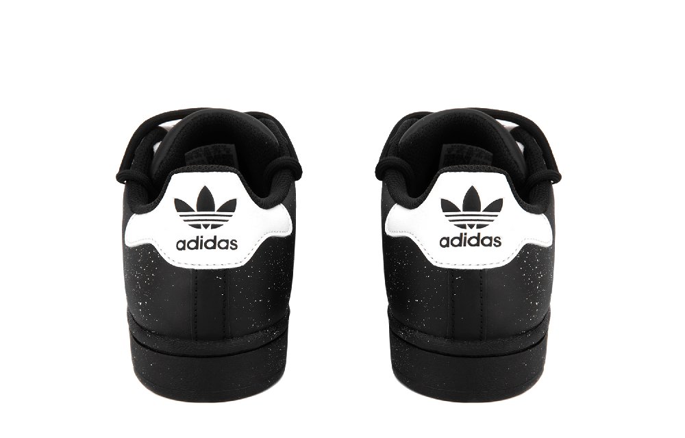 Adidas Originals SUPERSTAR Anti-Slip And Wear-Resistant Lightweight Low-Top Skateboard Shoes Unisex Black White