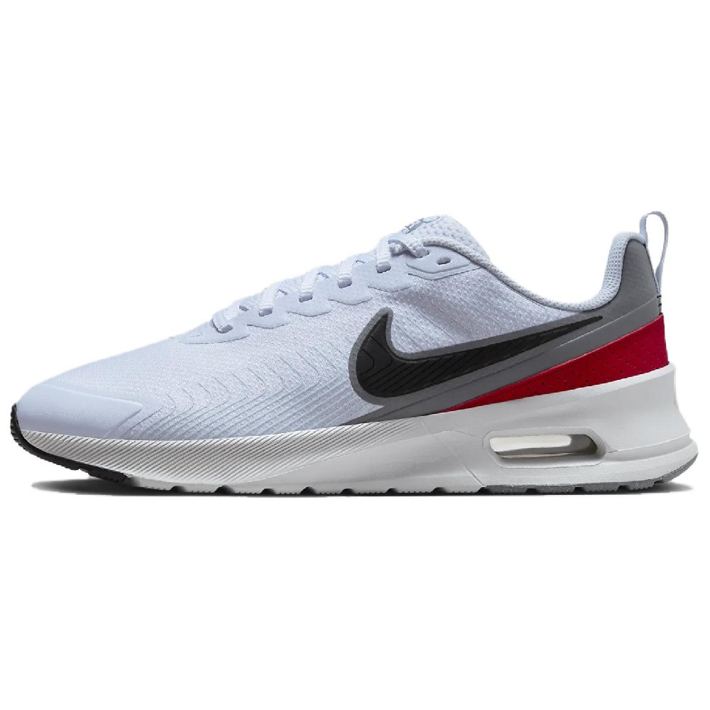 Nike Anti Slip Wear Resistant Low Top Casual Running Shoes Men's White Black