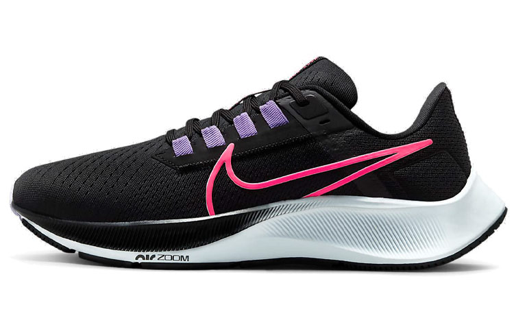 Nike Air Zoom Pegasus 38 Black Hot Pink Women's