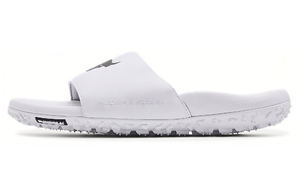 Under Armour Project Rock Slides 'White'