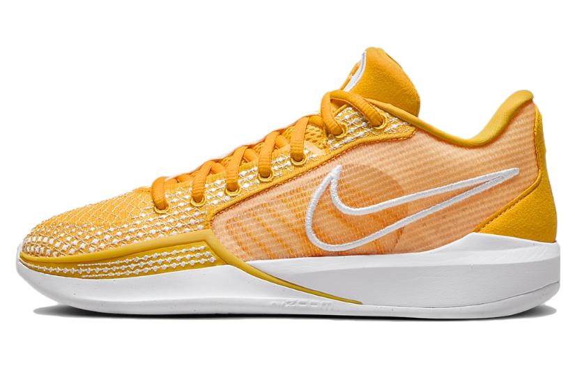 NIKE Sabrina 1 Баскетбольные кроссовки Low Top Желтый белый Женские