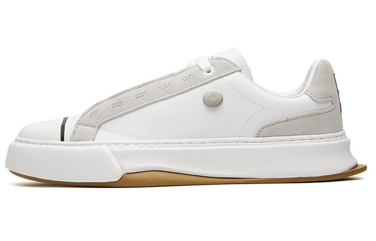 MIHARA YASUHIRO x FILA CRYPTO Anti-Slip Wear-Resistant Low-Top Skateboard Shoes Men's White Gray