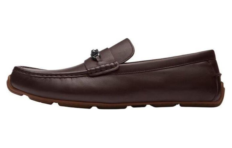 COACH Landon Driver Loafers Men's Brown
