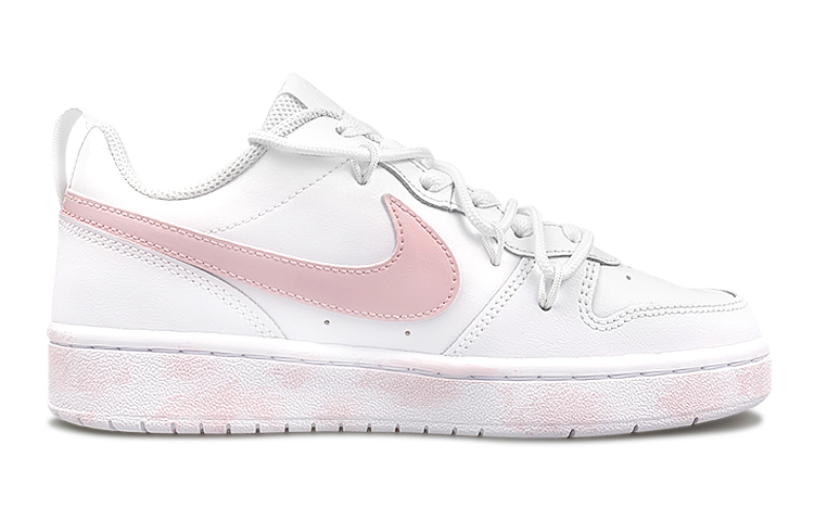 Nike Court Borough Low-Top Skateboard Shoes GS White Pink купить в интернет-магазине Yoocart с быстрой доставкой по России.