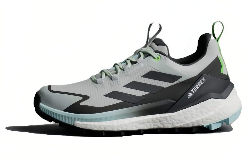 Adidas Terrex Free Hiker 2.0 Low Gore Tex Semi Flash Aqua Carbon Lucid Lime Women's