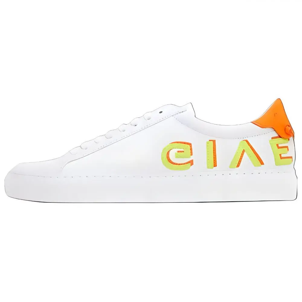 Givenchy Urban Street Low 'Reverse Logo - White Orange'
