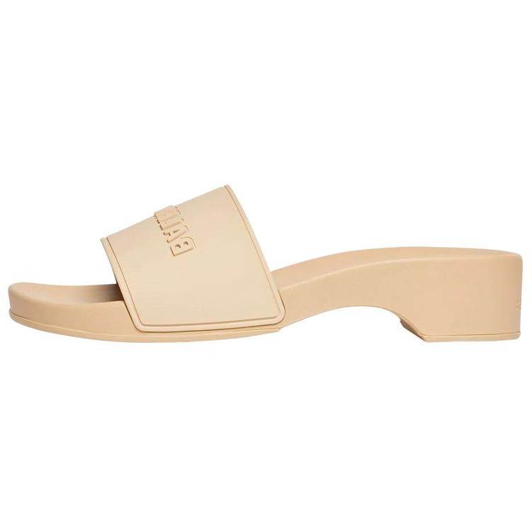 Balenciaga Pool Clogs 'Beige' Women's