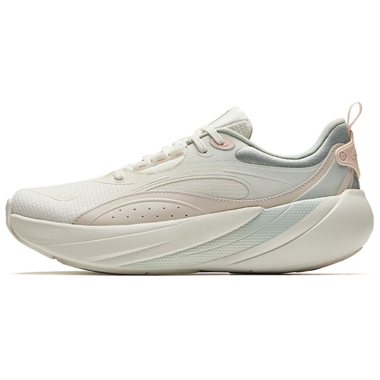 Anta Soft And Elastic 3 Anti-Slip Wear-Resistant Low-Top Casual Running Shoes Women's Greige