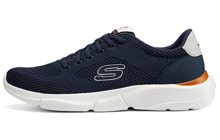 Skechers Street Non-slip Wear-resistant Shock Absorption Low-Top Casual Shoes Men's Blue