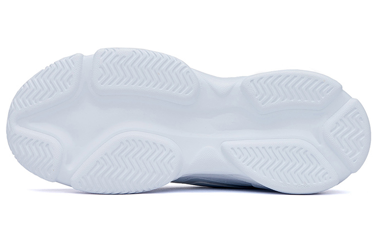 361° Slip Resistant Low top Chunky Sneakers Women's White Silver купить в интернет-магазине Yoocart с быстрой доставкой по России.