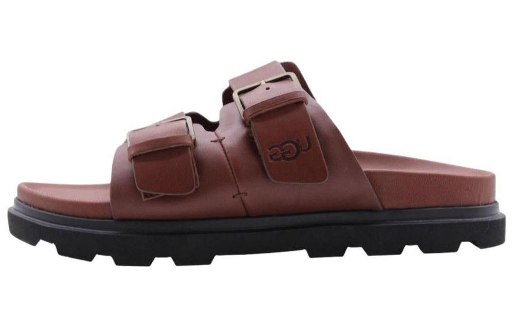 UGG Capitola Buckle Slide Sandal Cognac